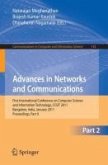 Advances in Networks and Communications (eBook, PDF)