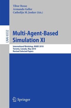 Multi-Agent-Based Simulation XI (eBook, PDF)