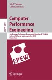 Computer Performance Engineering (eBook, PDF)