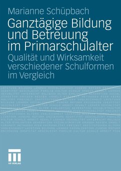 Cover Ganztägige Bildung und Betreuung im Primarschulalter (eBook, PDF)