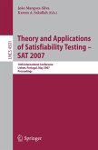 Theory and Applications of Satisfiability Testing - SAT 2007 (eBook, PDF)