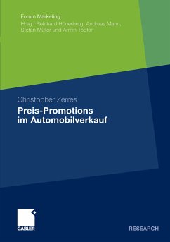 Preis-Promotions im Automobilverkauf (eBook, PDF) - Zerres, Christopher