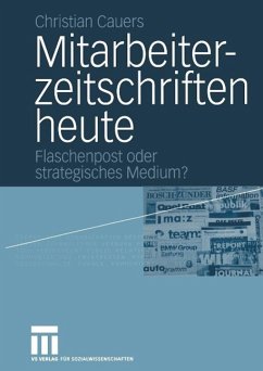 Cover Mitarbeiterzeitschriften heute (eBook, PDF)