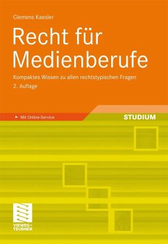 Cover Recht für Medienberufe (eBook, PDF)