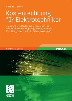 Kostenrechnung für Elektrotechniker (eBook, PDF) - Capone, Roberto