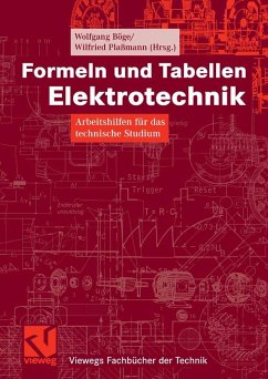 Formeln und Tabellen Elektrotechnik (eBook, PDF)