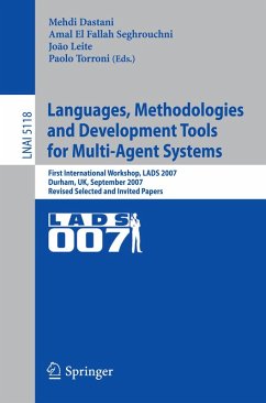 Languages, Methodologies and Development Tools for Multi-Agent Systems (eBook, PDF)