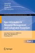 Geo-Informatics in Resource Management... - Bild 1