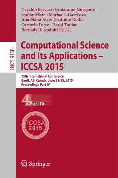 Computational Science and Its Applications -- ICCSA 2015 (eBook, PDF)