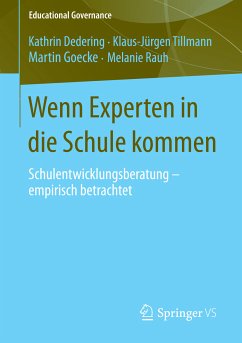 Wenn Experten in die Schule kommen (eBook, PDF) - Dedering, Kathrin; Tillmann, Klaus-Jürgen; Goecke, Martin; Rauh, Melanie