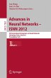 Advances in Neural Networks - ISNN 2012... - Bild 1