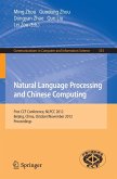 Natural Language Processing and Chinese Computing (eBook, PDF)