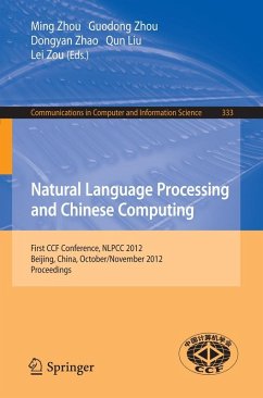 Natural Language Processing and Chinese Computing (eBook, PDF)