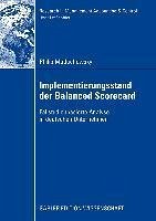 Cover Implementierungsstand der Balanced Scorecard (eBook, PDF)