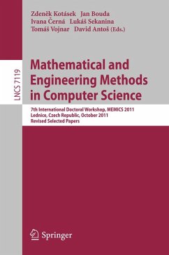 Cover Mathematical and Engineering Methods in Computer Science (eBook, PDF)