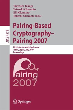 Pairing-Based Cryptography - Pairing 2007 (eBook, PDF)