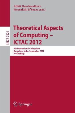 Theoretical Aspects of Computing - ICTAC 2012 (eBook, PDF)