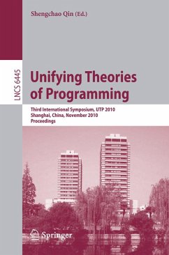 Cover Unifying Theories of Programming (eBook, PDF)