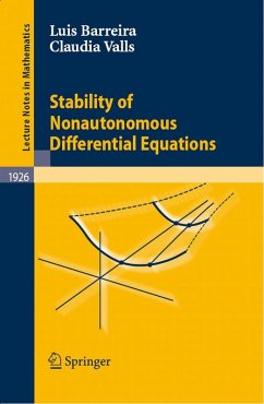 Stability of Nonautonomous Differential Equations (eBook, PDF) - Barreira, Luis; Valls, Claudia
