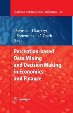 Perception-based Data Mining and Decision Making in Economics and Finance (eBook, PDF)
