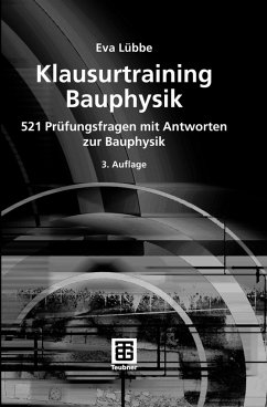 Klausurtraining Bauphysik (eBook, PDF) - Lübbe, Eva