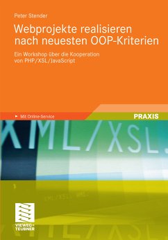 Webprojekte realisieren nach neuesten OOP-Kriterien (eBook, PDF) - Stender, Peter