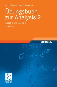 Übungsbuch zur Analysis 2 (eBook, PDF) - Forster, Otto; Szymczak, Thomas