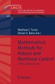 Mathematical Methods for Robust and Nonlinear Control (eBook, PDF)