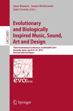 Cover Evolutionary and Biologically Inspired Music, Sound, Art and Design (eBook, PDF)