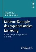 Cover Moderne Konzepte des organisationalen Marketing (eBook, PDF)