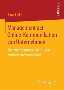 Management der Online-Kommunikation von Unternehmen (eBook, PDF) - Linke, Anne