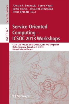 Service-Oriented Computing--ICSOC 2013 Workshops (eBook, PDF)