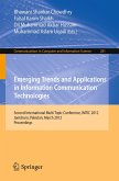 Emerging Trends and Applications in Information Communication Technologies (eBook, PDF)