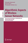 Algorithmic Aspects of Wireless Sensor Networks (eBook, PDF)