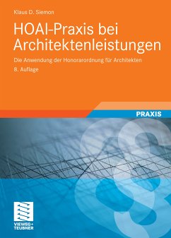 HOAI-Praxis bei Architektenleistungen (eBook, PDF) - Siemon, Klaus D.