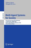 Multi-Agent Systems for Society (eBook, PDF)