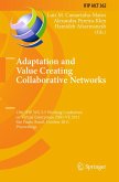 Adaptation and Value Creating Collaborative Networks (eBook, PDF)