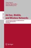 Ad-hoc, Mobile, and Wireless Networks (eBook, PDF)