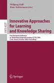 Innovative Approaches for Learning and Knowledge Sharing (eBook, PDF)