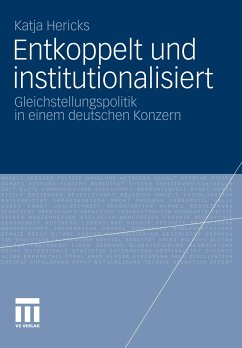 Entkoppelt und institutionalisiert (eBook, PDF) - Hericks, Katja