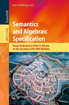 Semantics and Algebraic Specification (eBook, PDF)