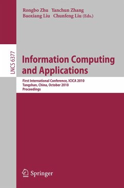 Cover Information Computing and Applications (eBook, PDF)