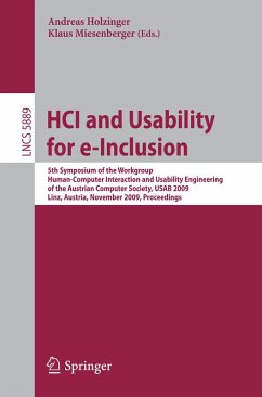 Cover HCI and Usability for e-Inclusion (eBook, PDF)