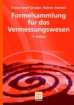 Formelsammlung für das Vermessungswesen (eBook, PDF) - Gruber, Franz Josef; Joeckel, Rainer