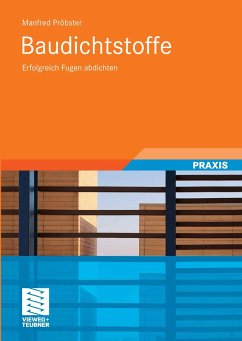 Baudichtstoffe (eBook, PDF) - Pröbster, Manfred