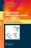 Space-Efficient Data Structures, Streams, and Algorithms (eBook, PDF)