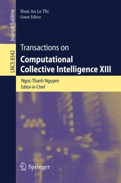 Transactions on Computational Collective Intelligence XIII (eBook, PDF)
