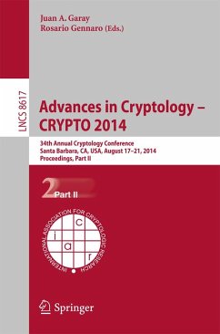 Advances in Cryptology -- CRYPTO 2014 (eBook, PDF)