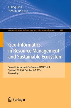 Geo-Informatics in Resource Management and Sustainable Ecosystem (eBook, PDF)