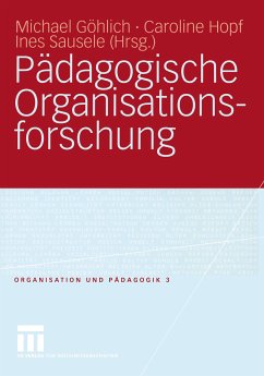 Pädagogische Organisationsforschung (eBook, PDF)